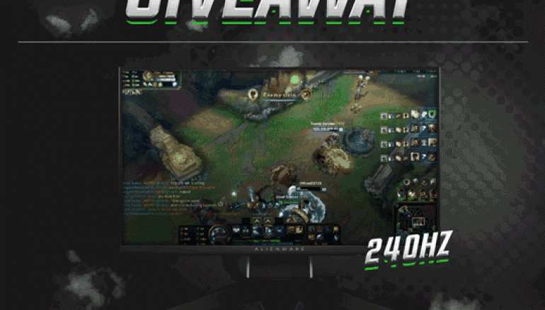 Skrilla Daily Fantasy Esports Giveaway: Win An Alienware 240Hz Gaming Monitor