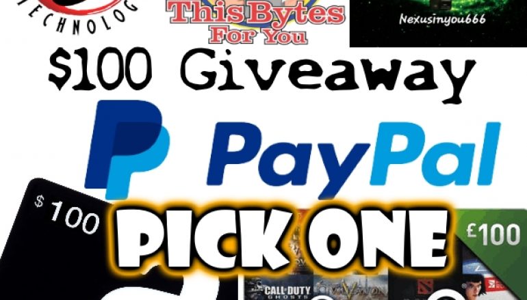 Dragon Blogger $100 Giveaway: Win A $100 Gift Card Of Your Choice