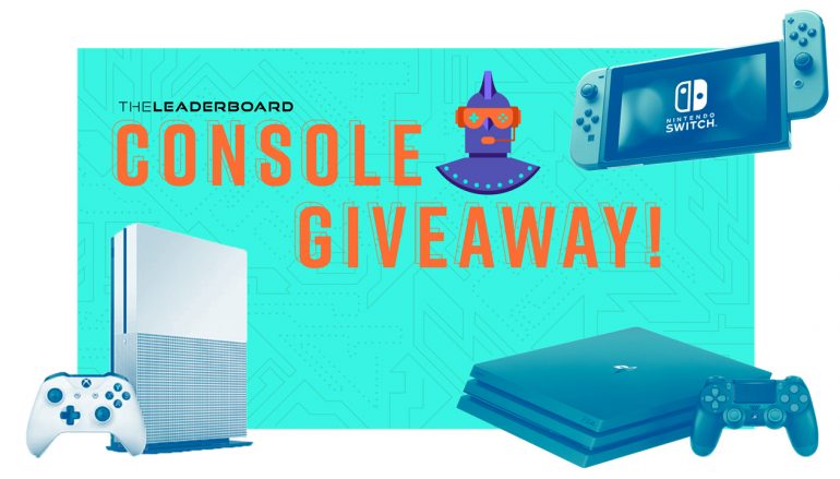 The Leaderboard Console Giveaway: Win Your Choice Of A PS4, Xbox One Or Nintendo Switch