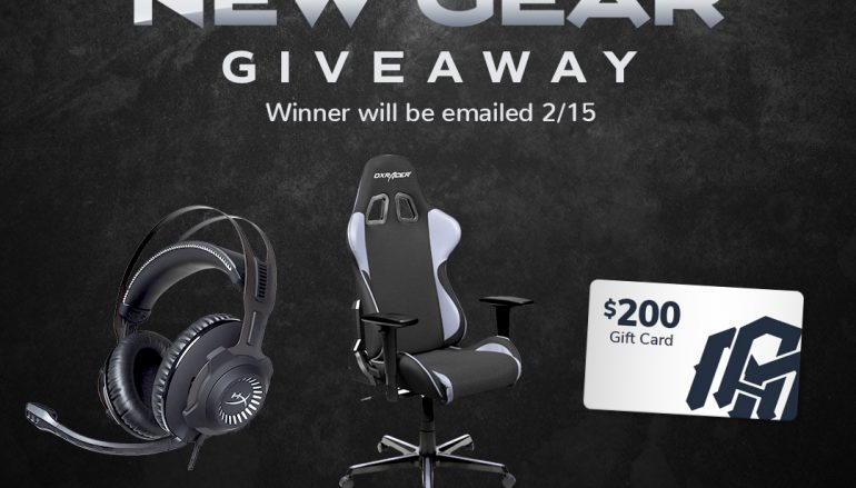 ITAM New Gear Giveaway: Win A DXRacer Gaming Chair, HyperX Cloud Revolver S Gaming Headset And $200 INTO THE AM Store Credit