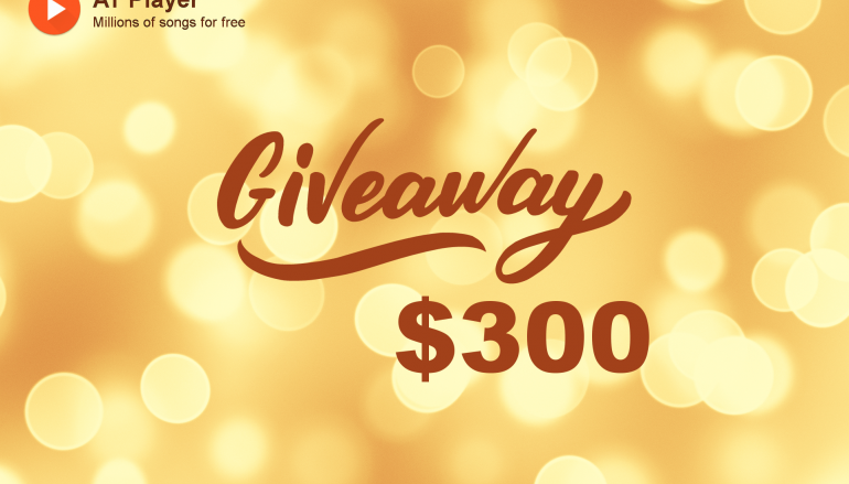 AT Player $300 Giveaway: Win $100 Cash (3 Winners Total)