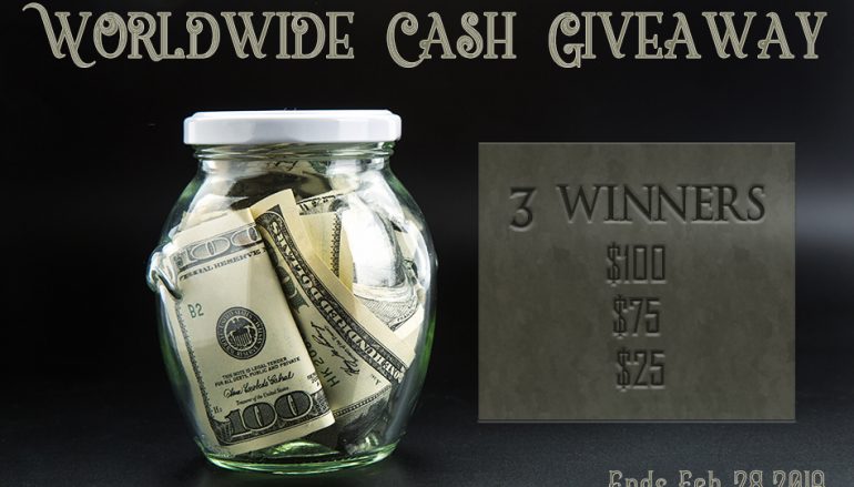 MossReviews Worldwide Cash Giveaway: Win $100 Cash (Multiple Winners)