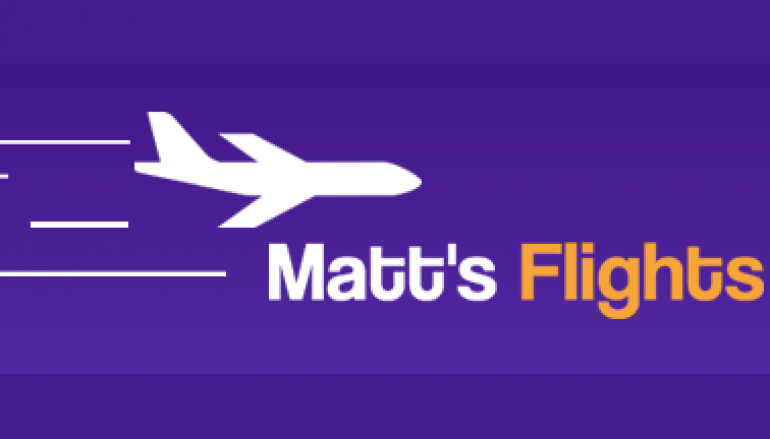 Matt’s Flights 2 Free Tickets Giveaway: Win 2 FREE ROUNDTRIP TICKETS TO YOUR DREAM DESTINATION