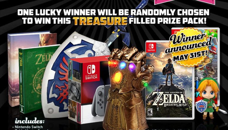 The MASSIVE MAY Zelda + Switch Giveaway: Win A Nintendo Switch