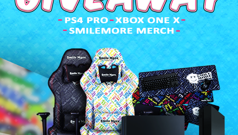 Hogman May Giveaway: Win A XBOX ONE X, PS4 PRO & SMILE MORE GAMING MERCH (Multiple Winners)
