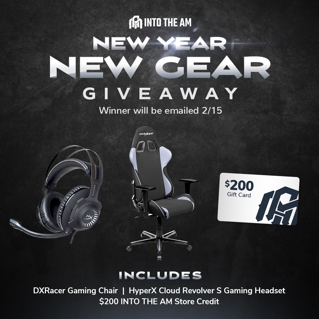 Itam New Gear Giveaway Win A Dxracer Gaming Chair Hyperx